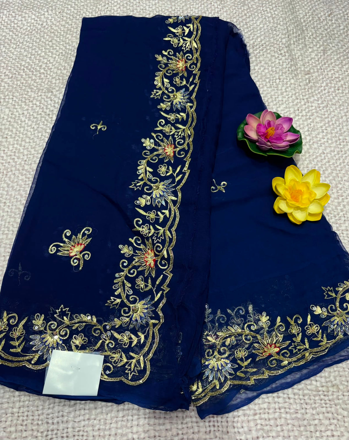 DIAMOND CHIFFON SAREE