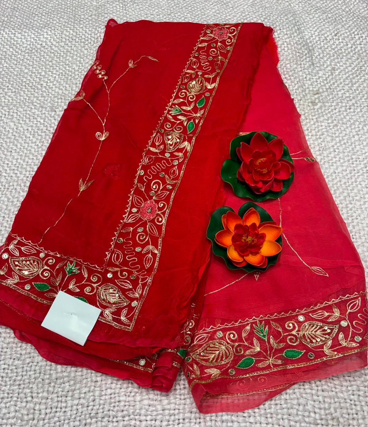 DIAMOND CHIFFON SAREE