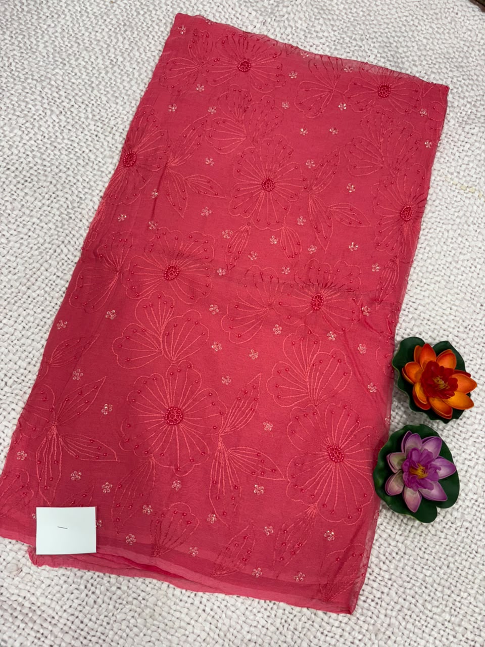 PURE CHIFFON SAREE