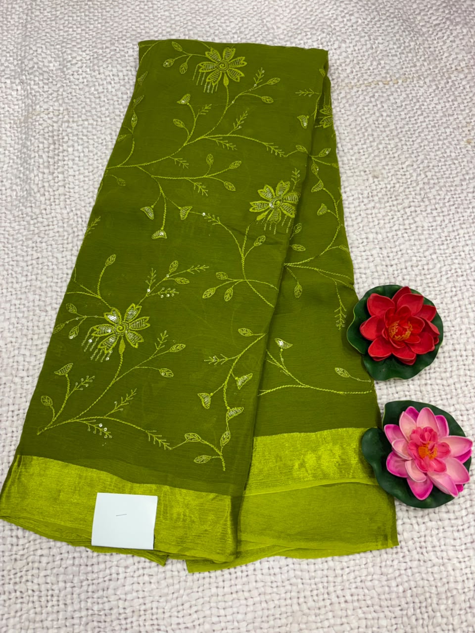 PURE CHIFFON SAREE