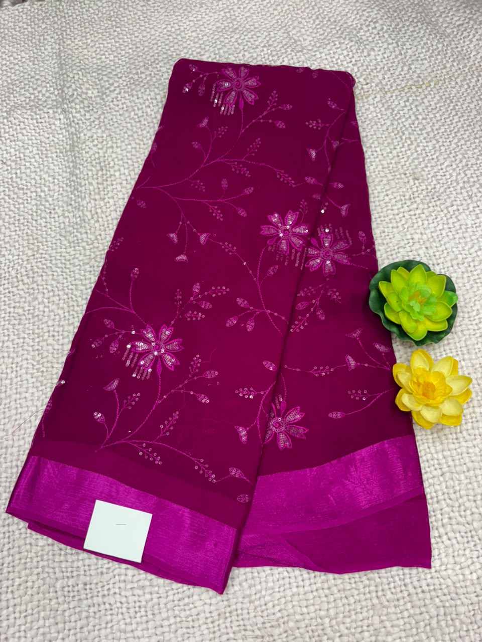PURE CHIFFON SAREE