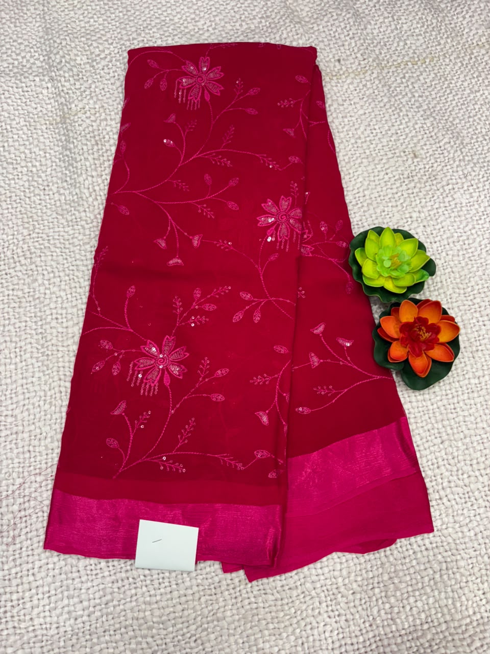 PURE CHIFFON SAREE