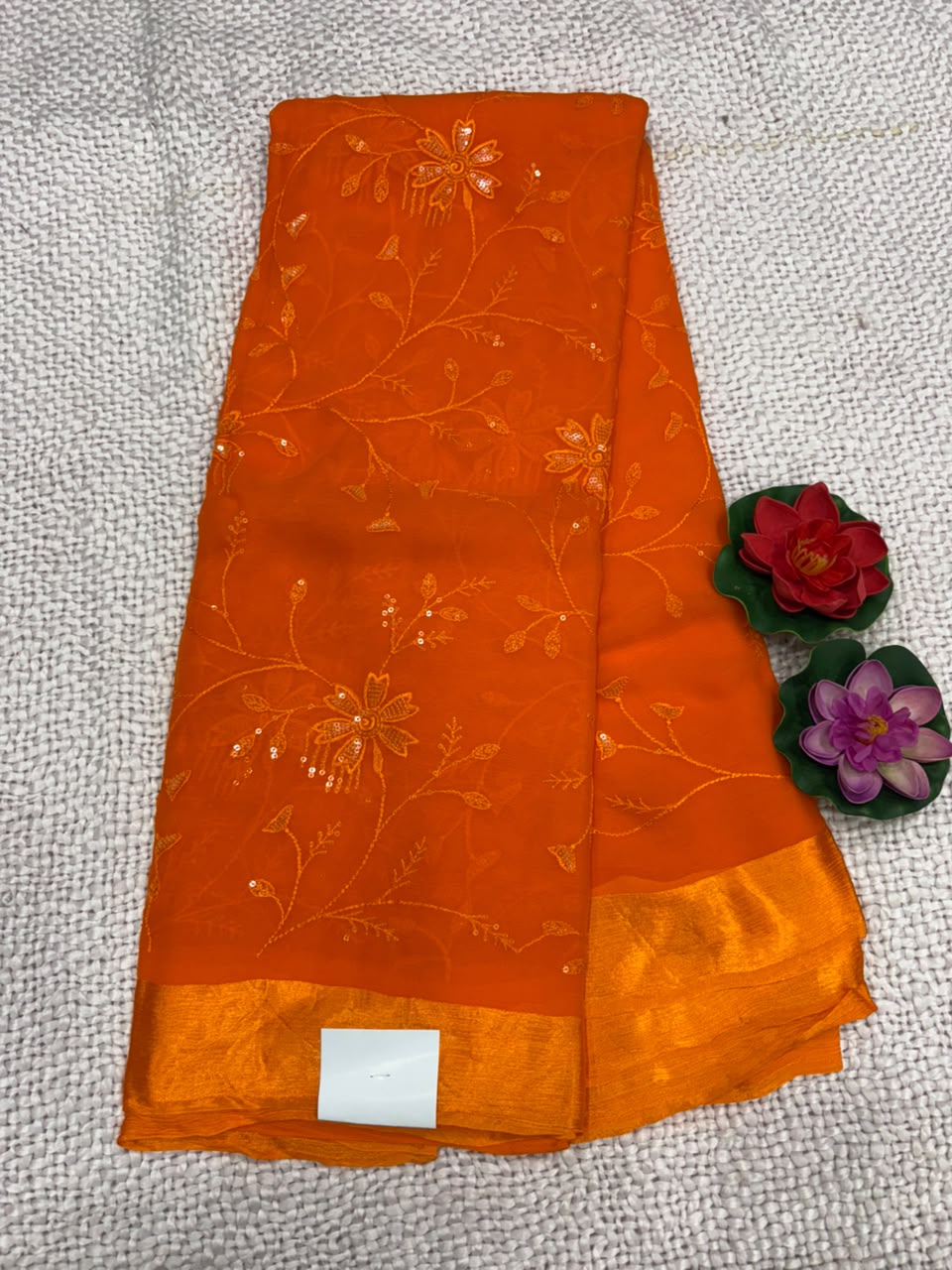 PURE CHIFFON SAREE