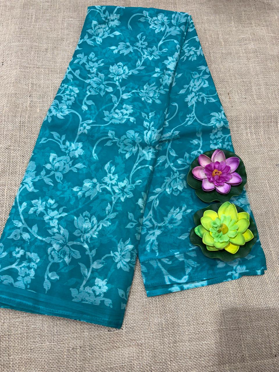 SEMI CHIFFON SAREE