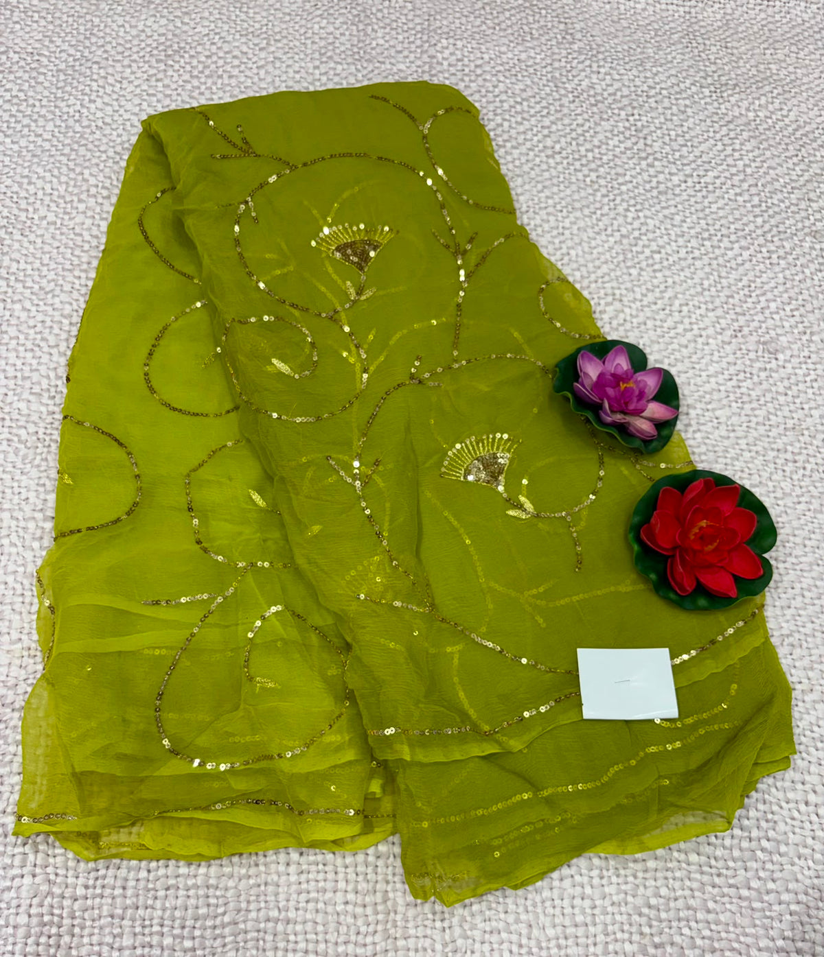 DIAMOND CHIFFON SAREE