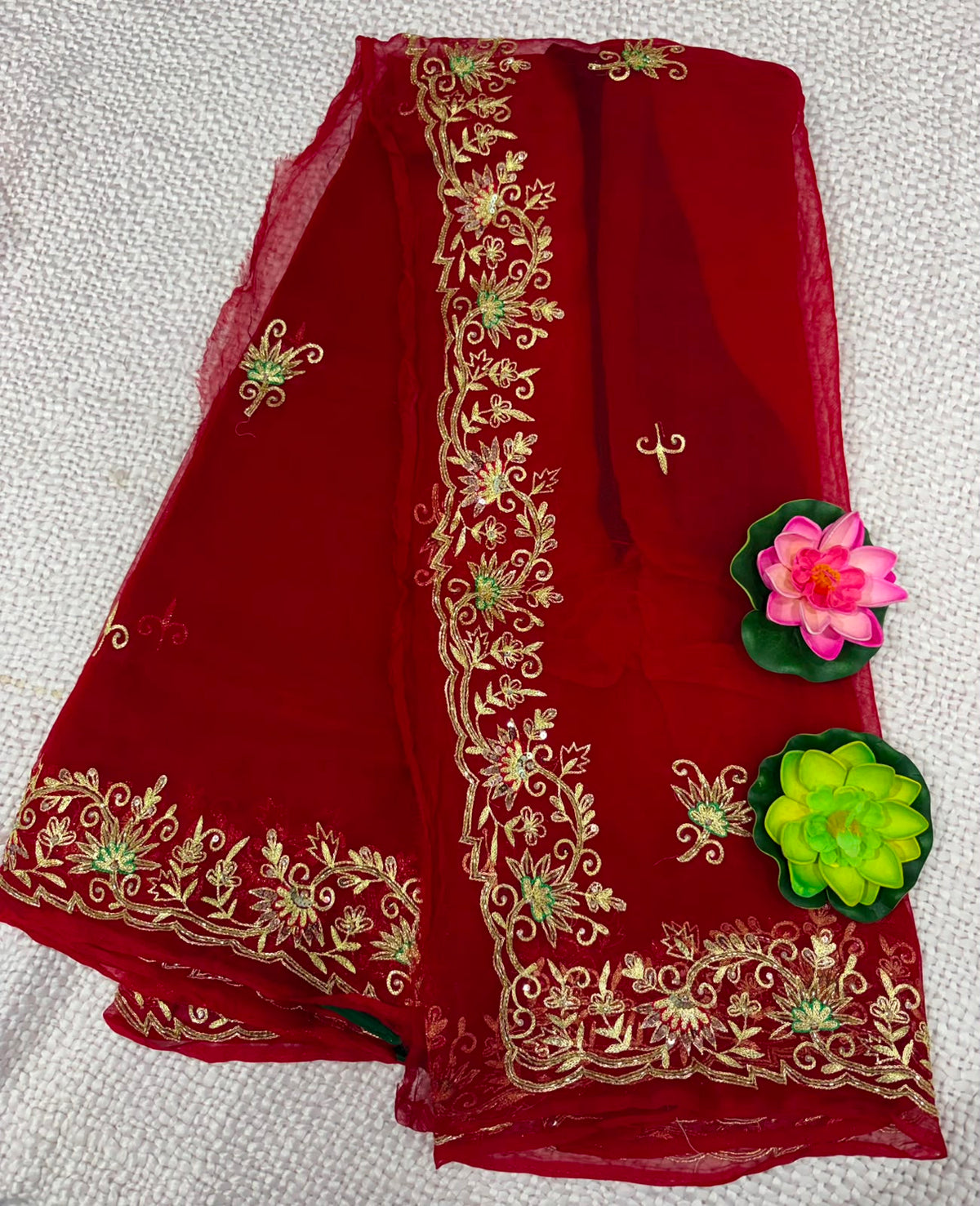 DIAMOND CHIFFON SAREE