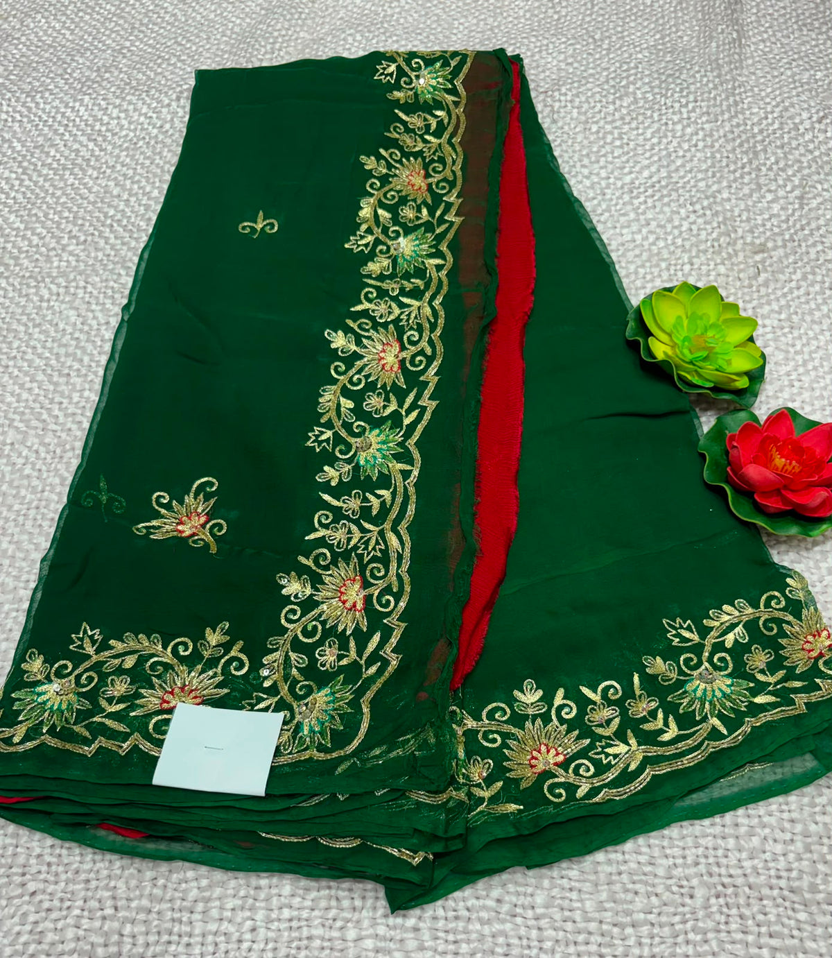 DIAMOND CHIFFON SAREE