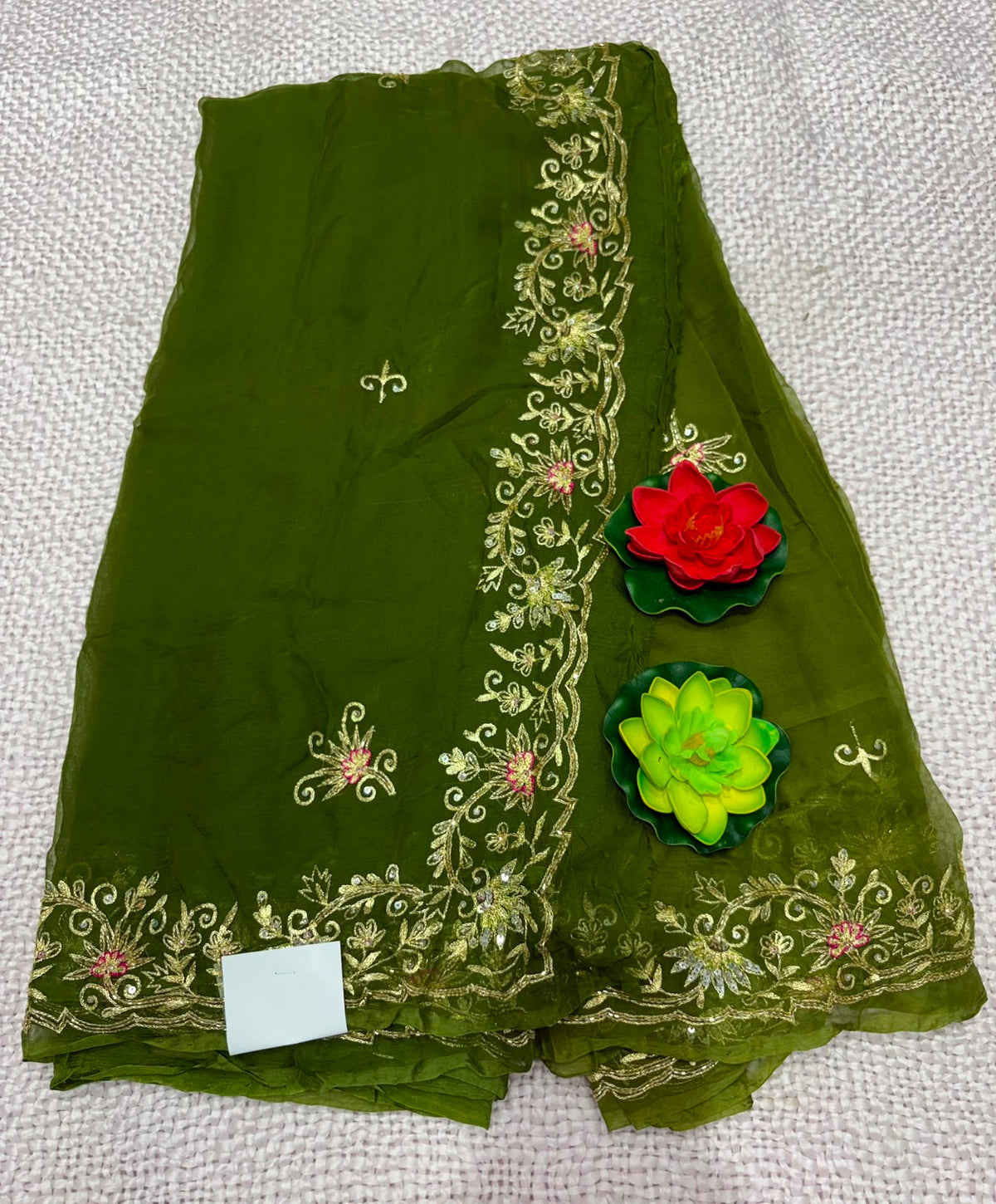 DIAMOND CHIFFON SAREE