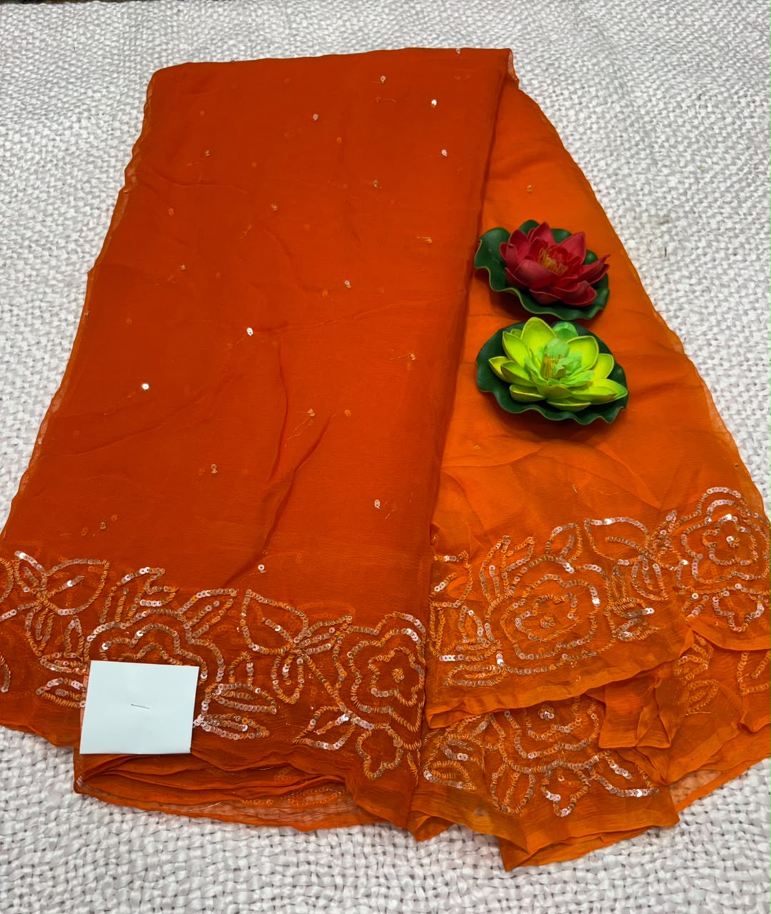 DIAMOND CHIFFON SAREE