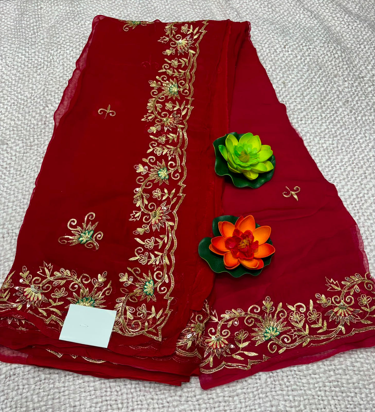 DIAMOND CHIFFON SAREE