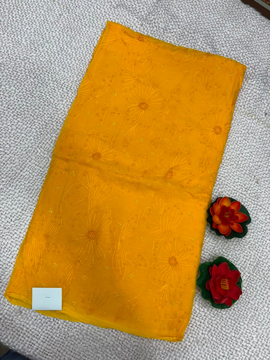 PURE CHIFFON SAREE