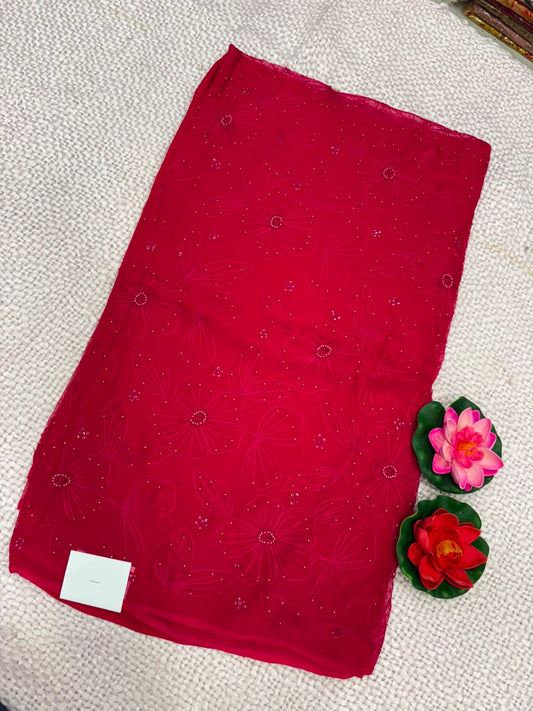 PURE CHIFFON SAREE