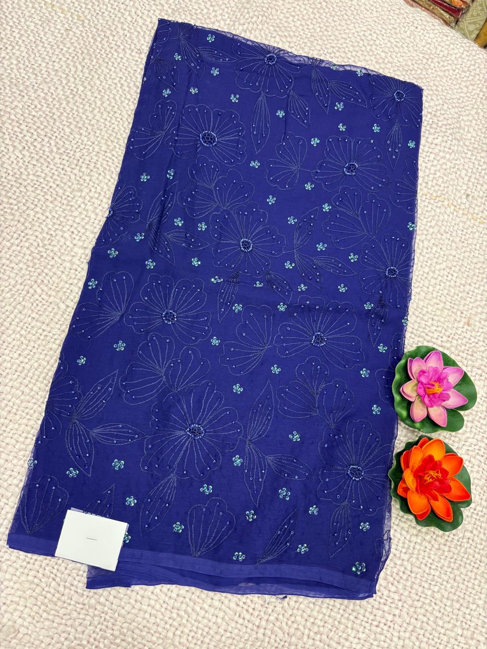 PURE CHIFFON SAREE