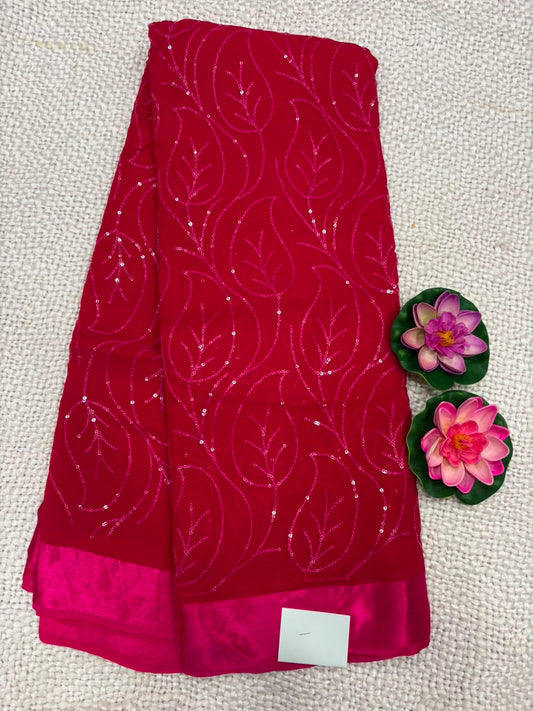 PURE CHIFFON SAREE