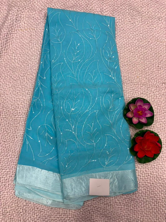 PURE CHIFFON SAREE