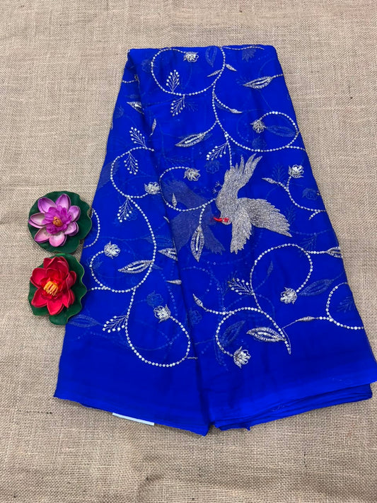 ITALIAN CHIFFON SAREE