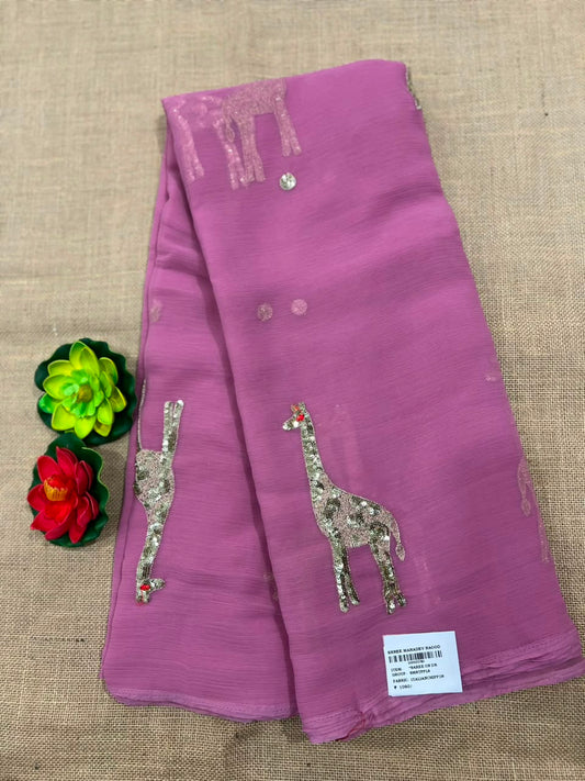 NARA CHIFFON SAREE
