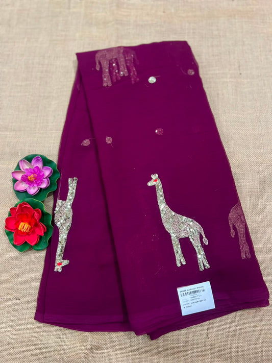 NARA CHIFFON SAREE