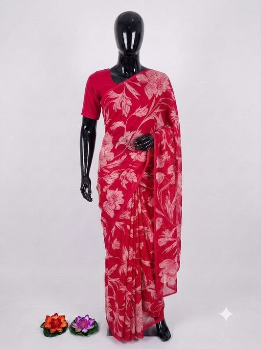 SEMI CHIFFON SAREE