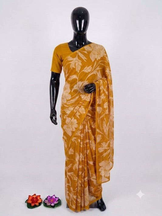 SEMI CHIFFON SAREE