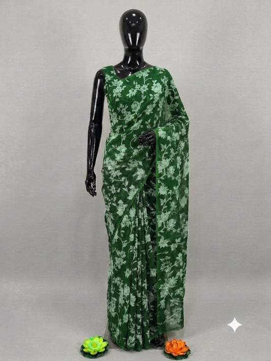 SEMI CHIFFON SAREE