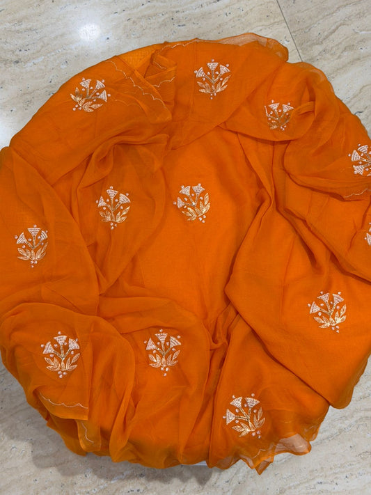 PURE CHIFFON SAREE