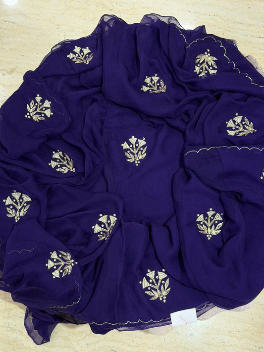 PURE CHIFFON SAREE