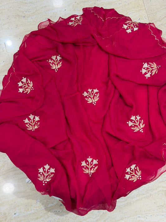 PURE CHIFFON SAREE